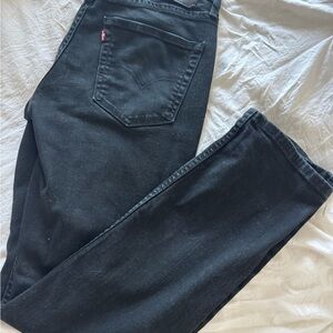 Levi's Black Skinny Jeans for Men
